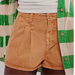 Free People Nora Mini Trouser Shorts Size 8